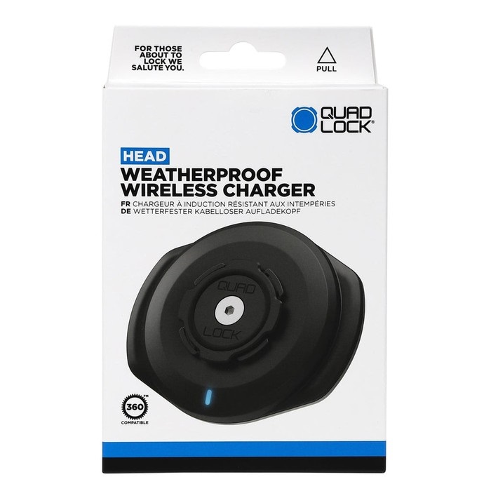 バイク用】防水・防塵 ワイヤレス充電ヘッド｜スマホホルダー