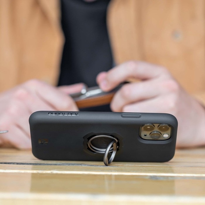 スマートフォンリング・カラビナ付き｜スマホホルダー・マウントパーツ