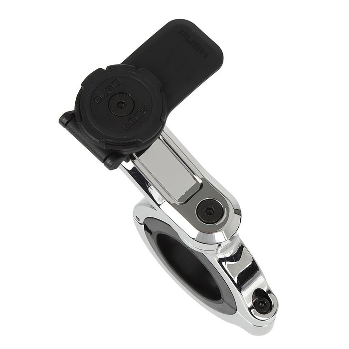 バイク用】ハンドルバークランプマウント PRO CHROME LARGE｜スマホ