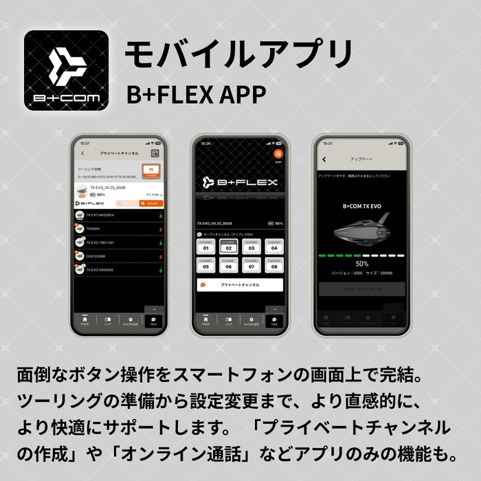 B+COM 7X EVO シングルユニット｜インカム｜の通販なら、オートバイ