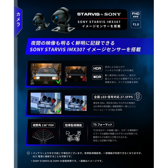 KDR-D22 スマートレコードディスプレイ ドラレコ付｜ナビゲーション