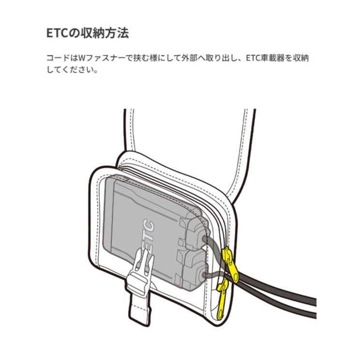 MOTOFIZZ】ETCポーチ (ナイロン)｜ETC関連パーツ｜の通販なら