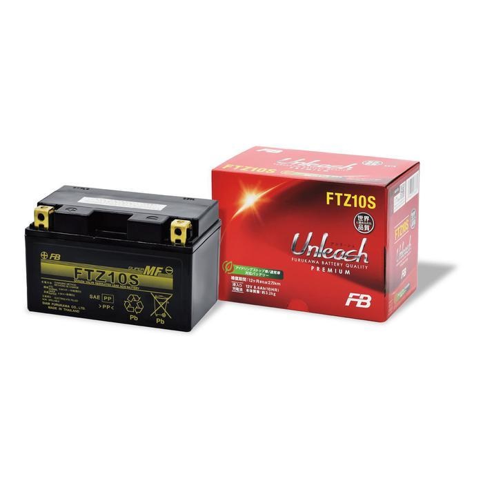 楽天市場】FTZ10S 古河電池 2輪用バッテリー Unleashシリーズ 液