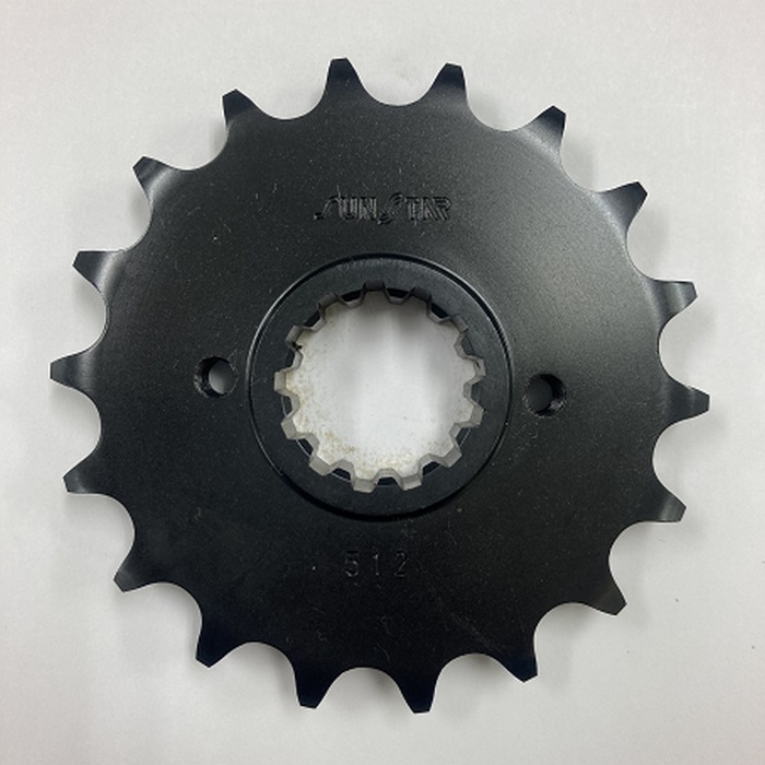 フロントスプロケット スチール 512 530チェーン｜フロント