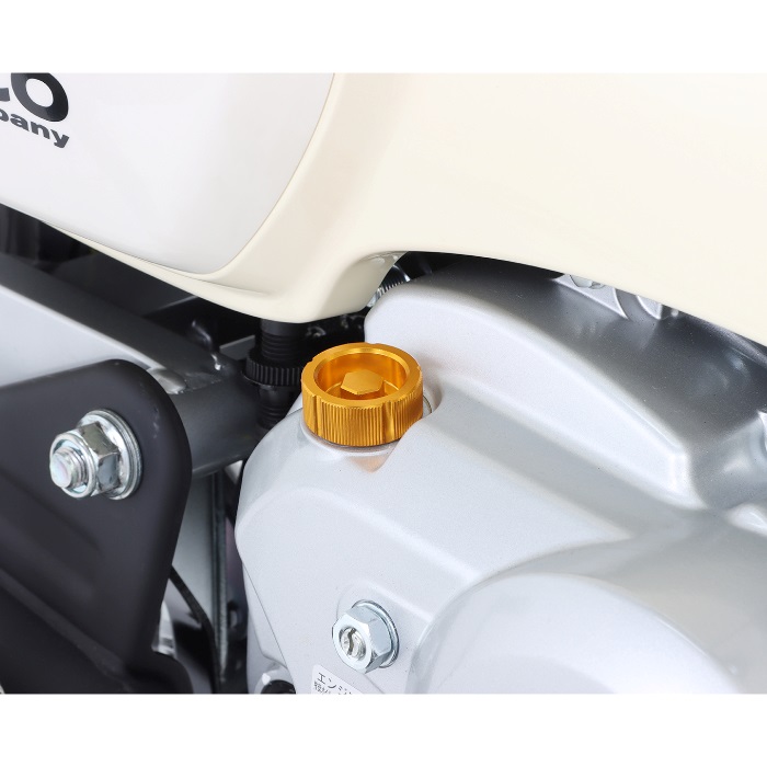 CT125 ハンターカブ フューエルキャップカバー アルミ削り出し