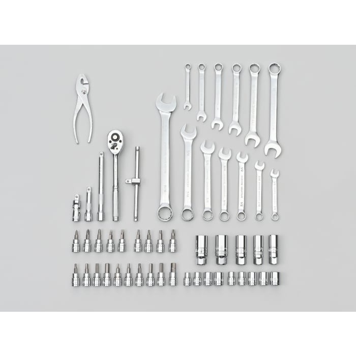 インチ＆ミリ 工具セット（52PCS）｜ツールSET・ツールBOX｜の通販なら