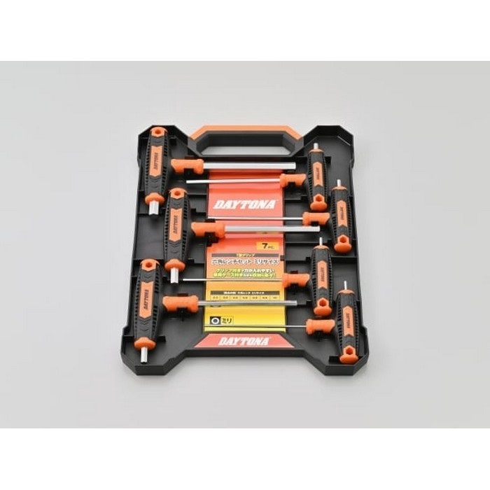 T型グリップ 六角レンチセット 7本 / ミリサイズ｜ツールSET・ツール