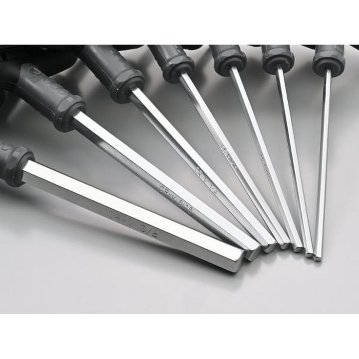 T型グリップ 六角レンチセット 7本 / ミリサイズ｜ツールSET・ツール