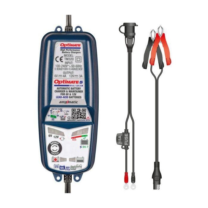 OptiMate5 6V/12V (オプティメイト5 6V/12V) バッテリー充電器