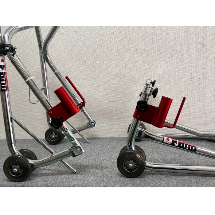 JT-R99AL アルミ製アクスルシャフトホルダー ブルー｜スタンド関連