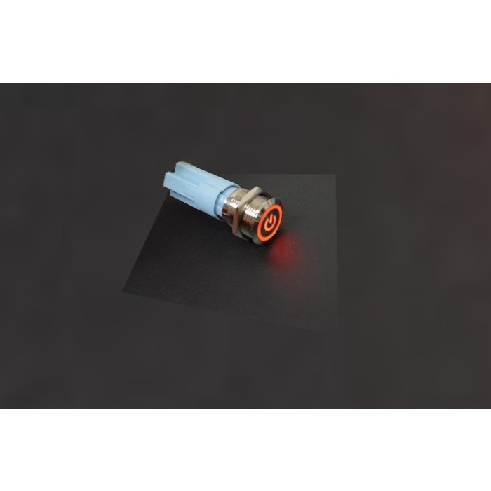 汎用プッシュスイッチ【起動タイプ】レッド｜端子・コネクター