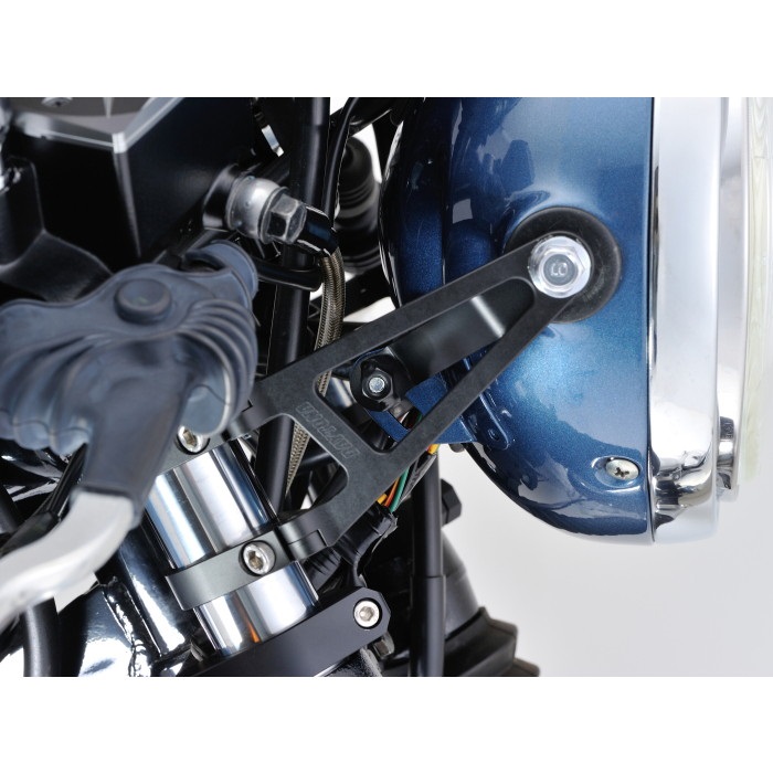 ノーマルヘッドライト対応ブラケットセット SR400 / SR500 93-21