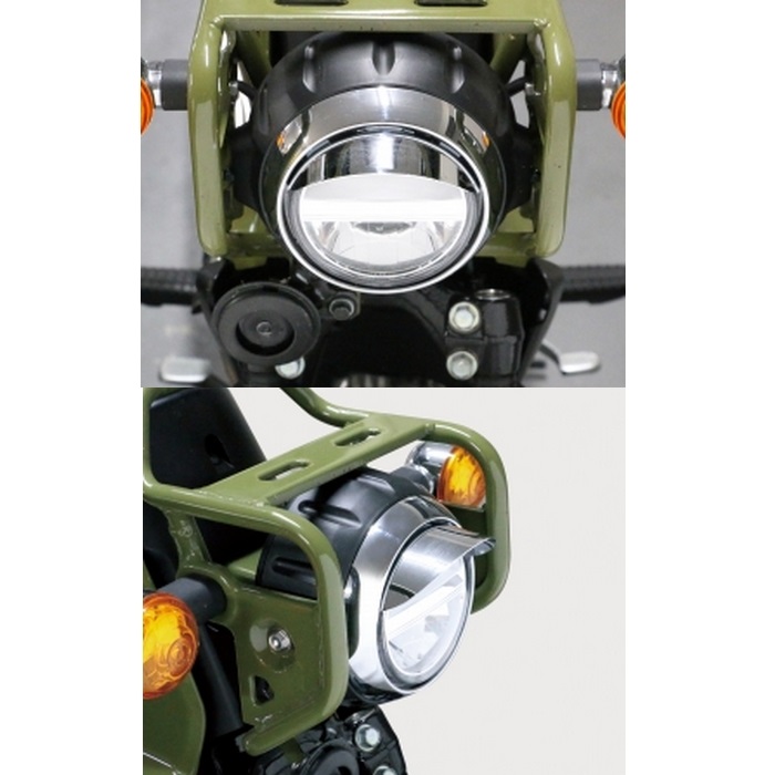 800-1310100 ヘッドライトバイザー【HONDA スーパーカブ50/110