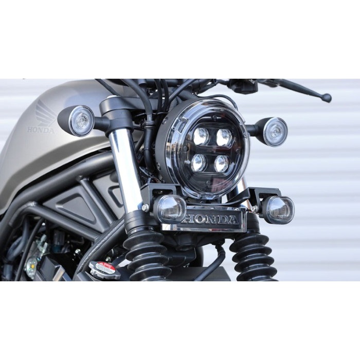 フォグランプキット イエローLED レブル250 ABS/500 17-｜フォグランプ