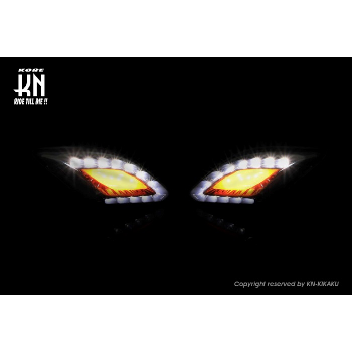 KOSOインフィニティ2 LEDフロントウインカー【シグナスX3型