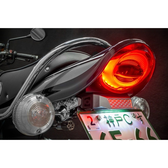 DOAHOZ900RS用 フェンダーレスブラケットとウインカーブラケット Z900RS リアウインカーブラケット(Zウインカー用10mm穴) | 車種