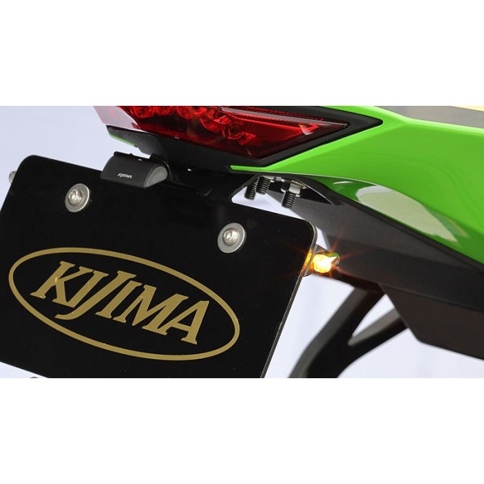 ウインカーランプ Nano シングル クロームメッキ LED 12V1.5W 2個入り