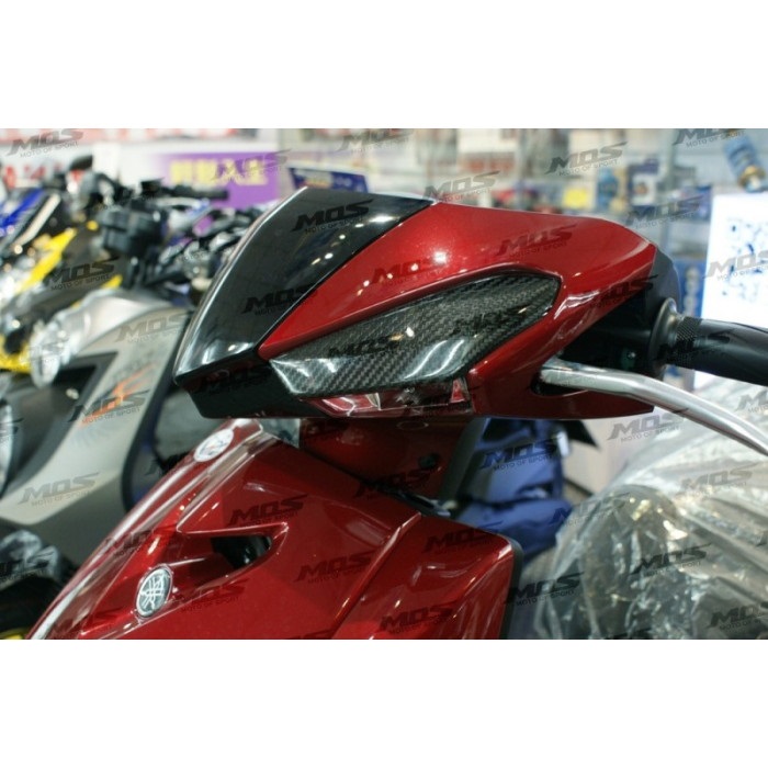 ウインカーカバー【リアルカーボン】 シグナスX【4型】｜ウインカー
