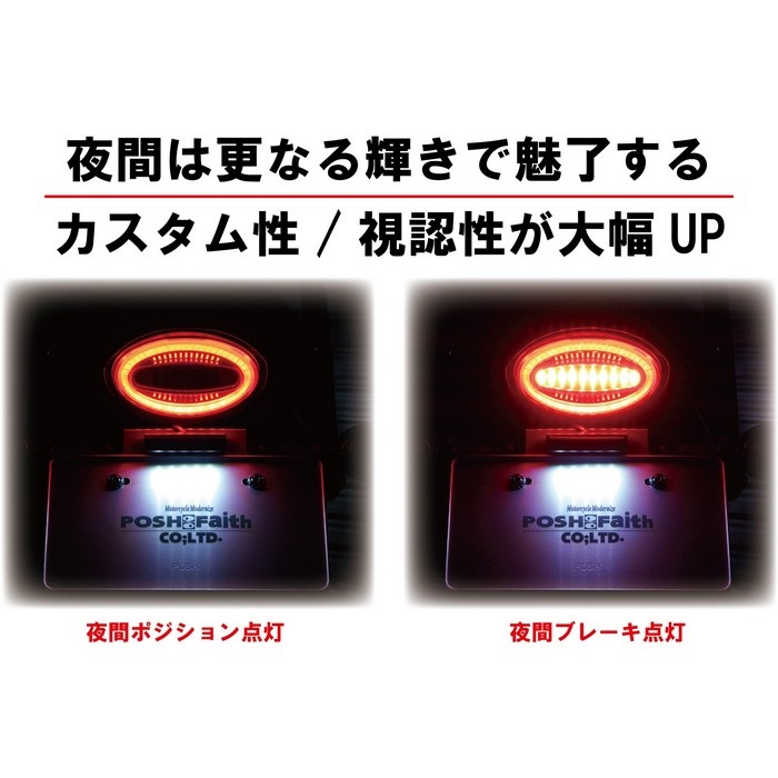 ルミナスLEDテールランプユニットZ900RS(2018-2025)Z900RS CAFE(2018