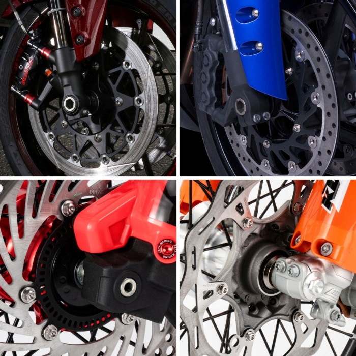 チタン ブレーキディスクボルトセット 5個 FlangeBolt φ10-M8x22