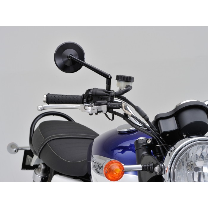 HIGH SIDER ロッドミラー モンタナ ブラック HIGH SIDER ロッドミラー モンタナ 【新保安基準 条件付適合】｜ミラー