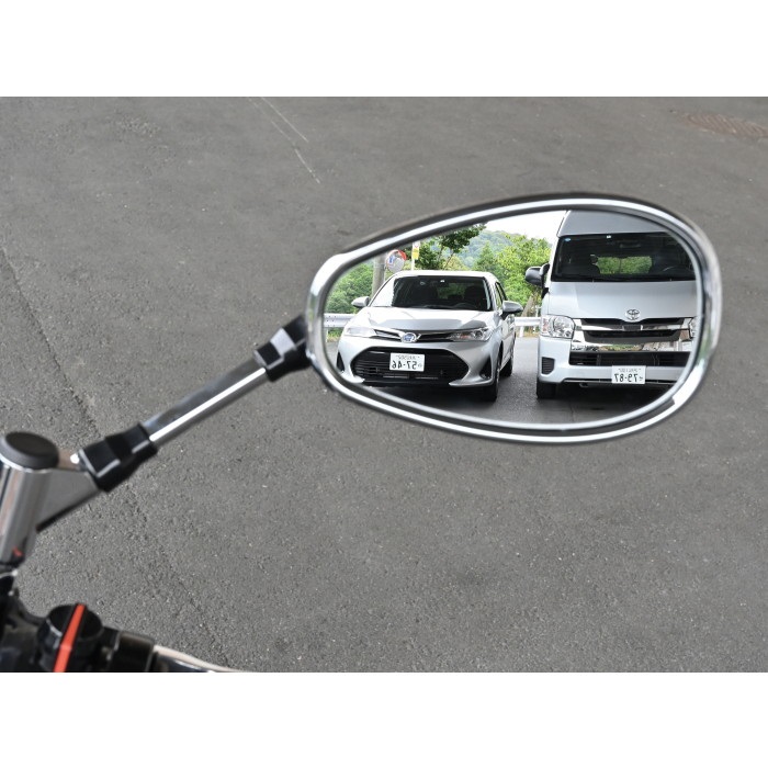10C ハイミラー プラスデバイス型ビューティミラーメイクアップシミュレーション ハイビジミラー ロッドタイプ CLASSIC ロー M10正ネジ【新保安基準適合