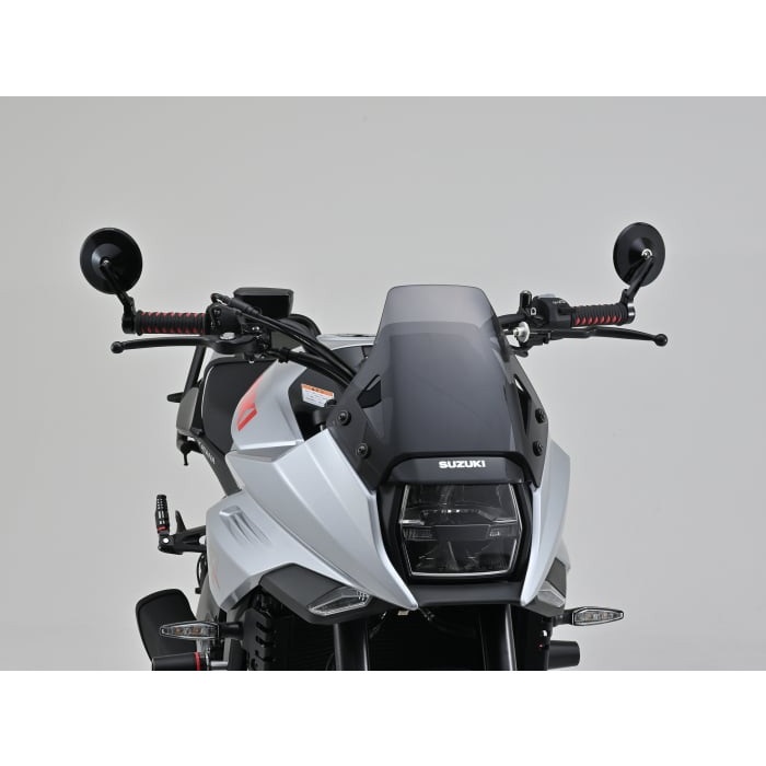 HIGHSIDER バーエンドミラー モンタナ2 ブラック アダプター別売【新