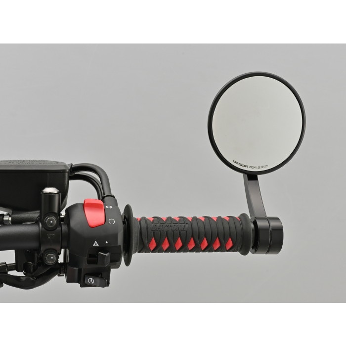 HIGHSIDER バーエンドミラー モンタナ EVO アダプター付属【新