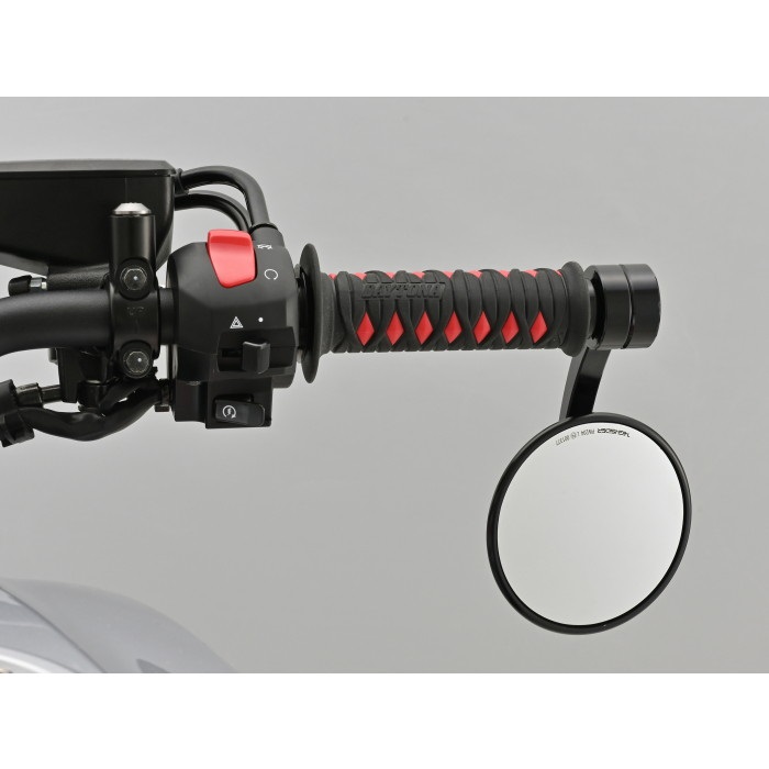 HIGHSIDER バーエンドミラー モンタナ EVO アダプター付属【新保安基準