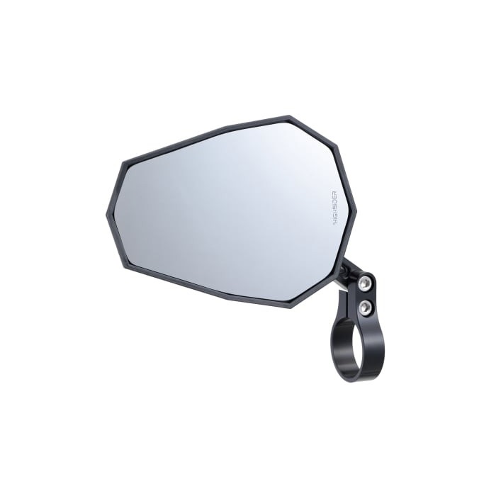 HIGHSIDER バーエンドミラー ステルス X5 マットブラック アダプター