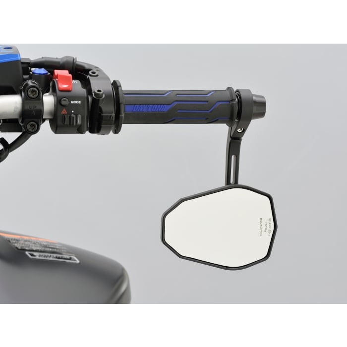 HIGHSIDER バーエンドミラー ヴィクトリー X ブラストブラック