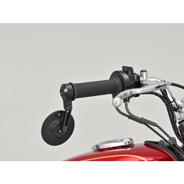 HIGHSIDER バーエンドミラー コネロ XS マットブラック