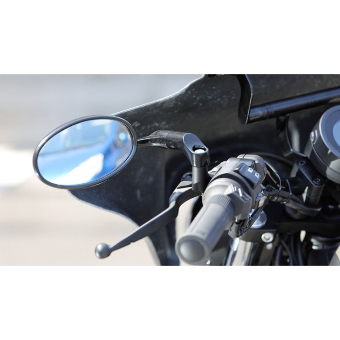 ユーロタイプミラー オーバル ブラック 左右兼用 1個｜ミラー｜の通販