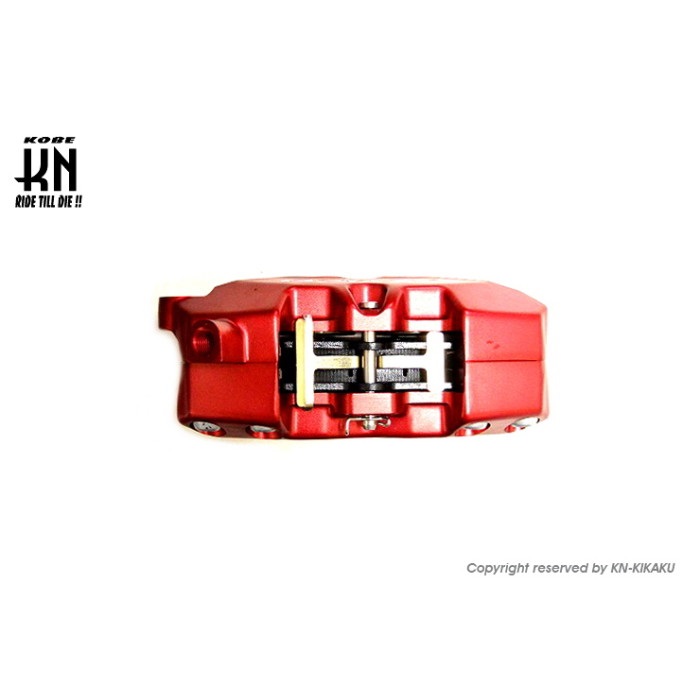 RCB 4POT ブレーキキャリパー R1 SERIES【40mmピッチ】｜ブレーキ