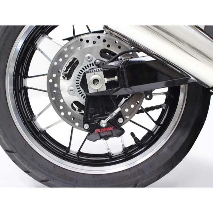 リアキャリパーサポート ブラック (2POT 84mmピッチ＆STD径) Z900RS 18