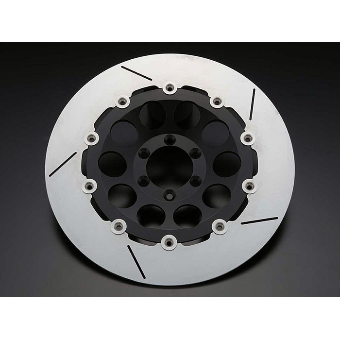 フロントフローティングブレーキキット ダブルディスク ブラック