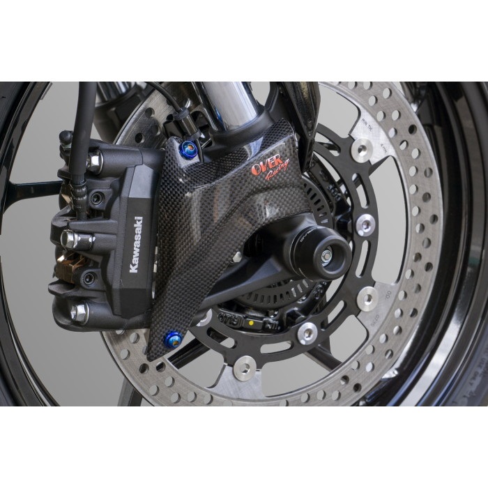 Carbon フロントキャリパーダクト ZX-25R 20-｜ブレーキキャリパー関連