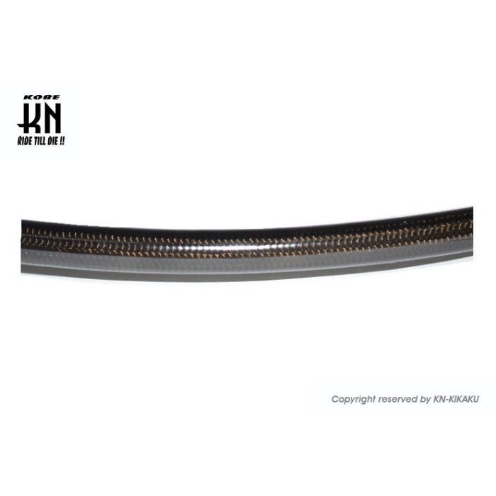 ブレーキメッシュホース 1140mm 【ブラック】｜ブレーキホース
