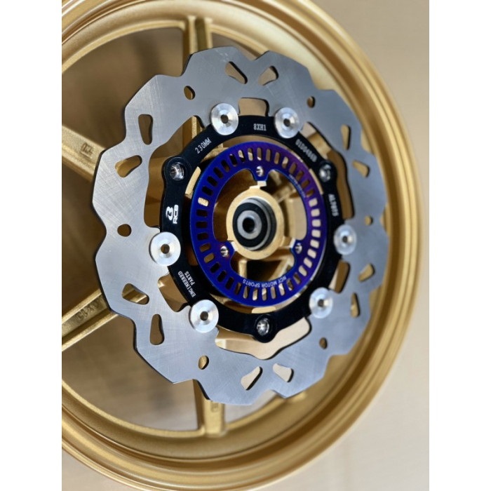 RCB 鋳造ホイール前後セット【SP811】【NMAX125/NMAX155】ゴールド 