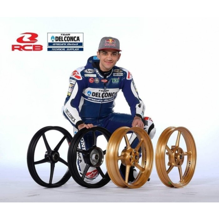 RCB 鋳造ホイール前後セット【SP522】【YZF-R25/R3】ブラック