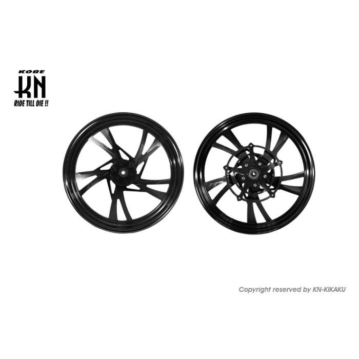 MOS 鍛造アルミホイール前後セット【GSX125/150】｜ホイール｜の通販