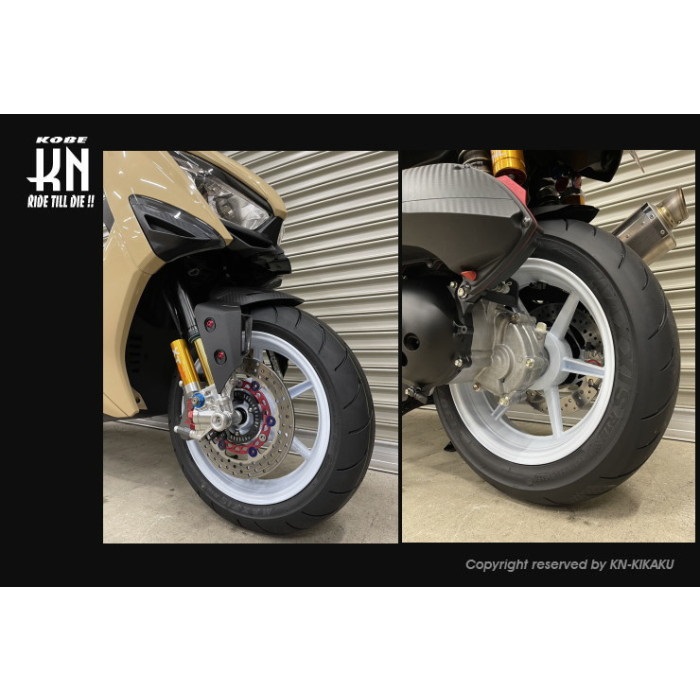 RCB 13インチ スポーツホイール【SP811】前後セット【シグナスグリ