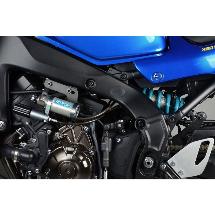 初代MT-09/XSR900用NITRONリアショックR3シリーズ別体タンク モノショック NTR R3シリーズ＋HPA XSR900 22-｜リアショック