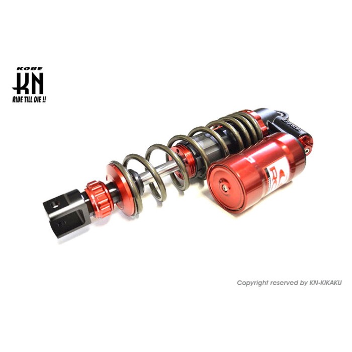 RN　コンプ20.0 赤/黒 未使用 ENDURANCE（バイク） PCX JK05 PCX160 KF47 ローダウンキット(黒