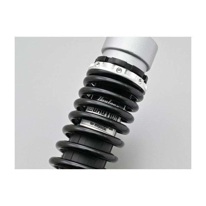 アジャスタブルリアショック シルバーボディ/ブラックスプリング