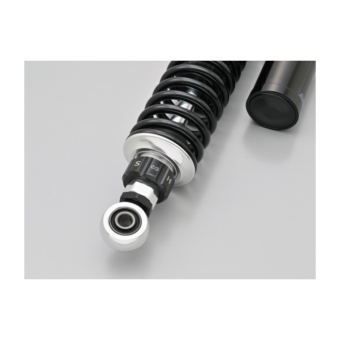 アジャスタブルリアショック シルバーボディ/ブラックスプリング