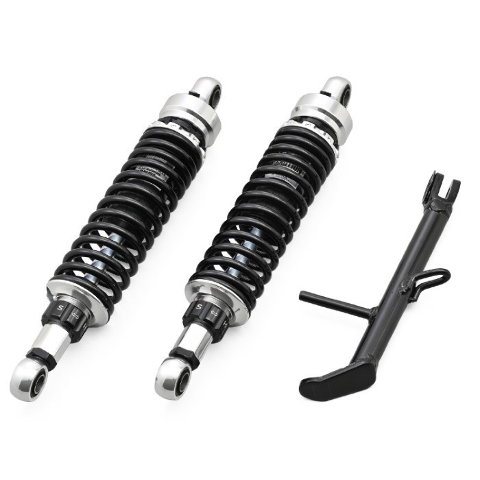 ローダウンキット GB350C シルバーボディ/ブラックスプリング