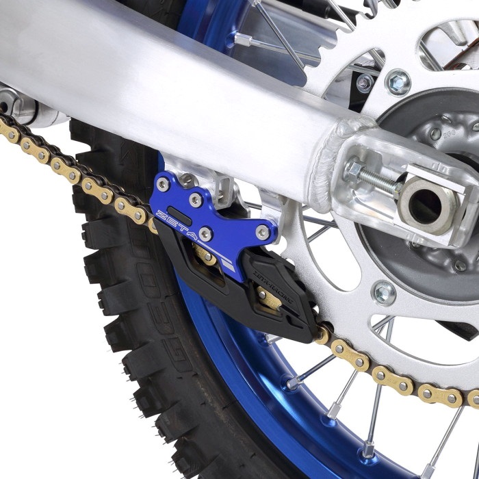 チェーンガイド ブルー YZ250F 24-｜スイングアーム・スイングアーム 