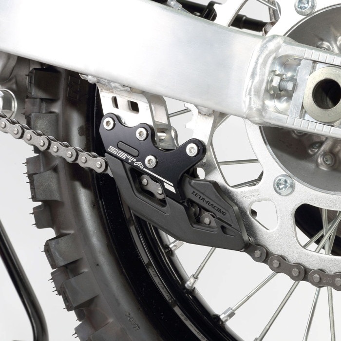 カイ チェーンガイド レッド CRF250/450R/X 07-｜スイングアーム