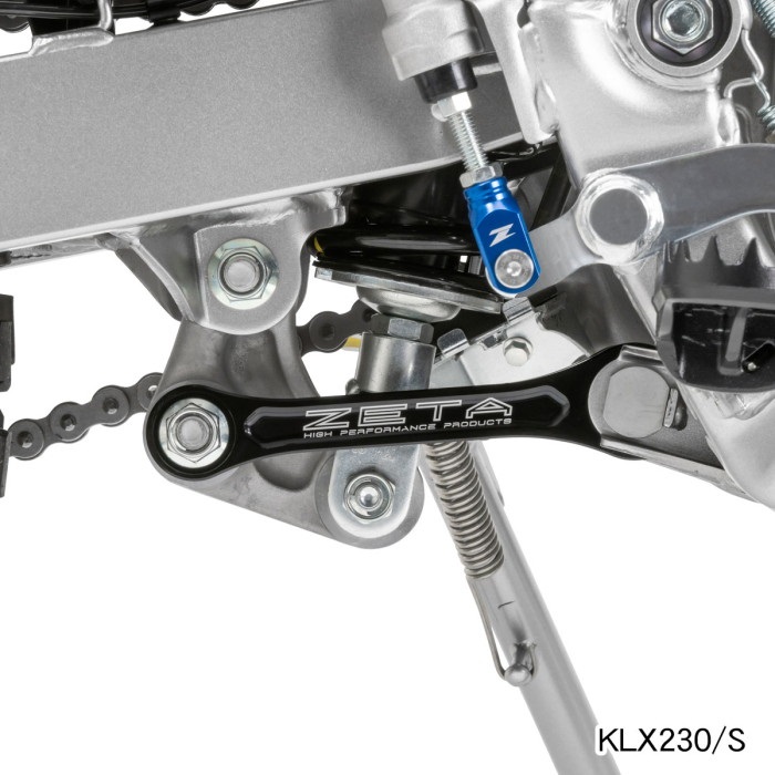 ロワーリングキット ブラック KLX230 20-25｜車高調整